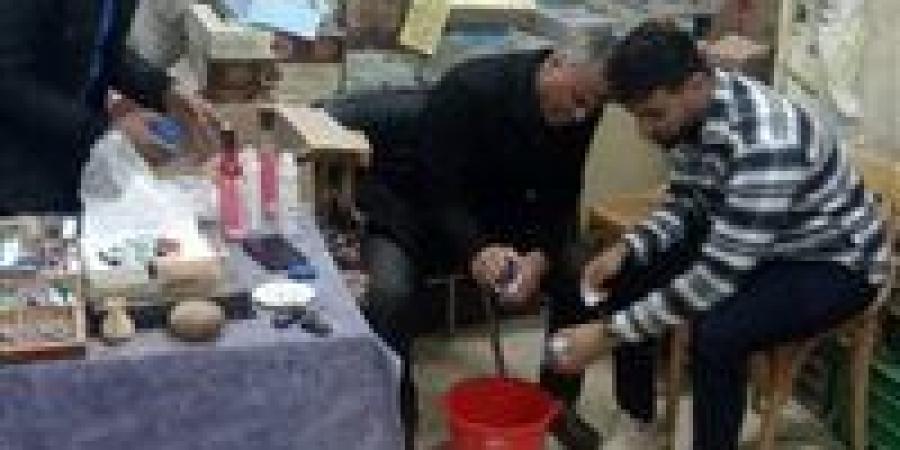 إعدام
      منتجات
      دواجن
      ومستحضرات
      تجميل
      منتهية
      الصلاحية
      بالوادي
      الجديد