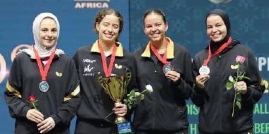 تنس الطاولة فى 2025.. ميداليات وألقاب للاعبى المنتخبات