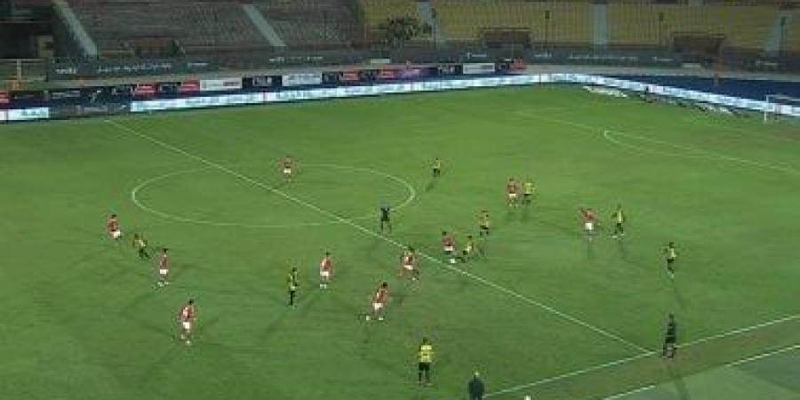 الشوط الأول ..المقاولون يتقدم على الأهلي بثنائية في كأس عاصمة مصر