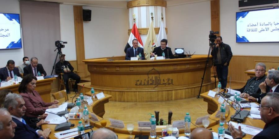 أحمد هنو يترأس اجتماع الأعلى للثقافة ويناقش مقترح تشكيل لجانه المتخصصة