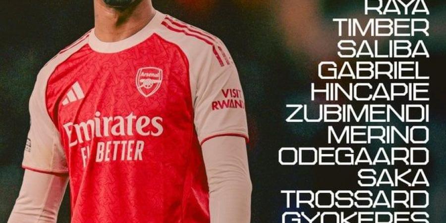 جيوكيريس يقود تشكيل ارسنال ضد أستون فيلا في الدوري الإنجليزي