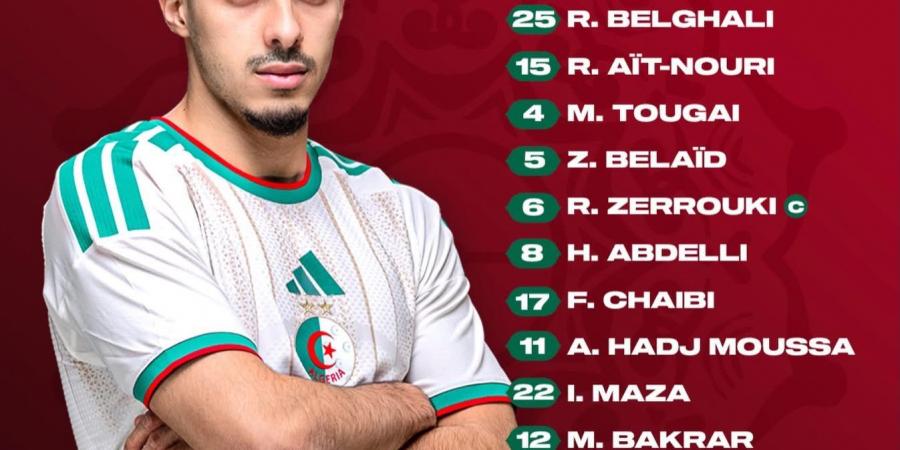 غينيا الاستوائية ضد الجزائر.. تشكيل من البدلاء للخضر فى ختام المجموعة