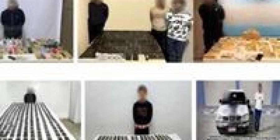 مقتل عنصر شديد الخطورة وضبط نصف طن مخدرات بقيمة 50 مليون جنيه