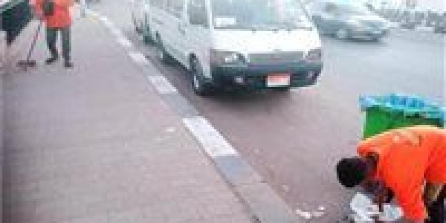 حملة في أسوان لإزالة القمامة والمخلفات الناتجة عن احتفالات ليلة رأس السنة