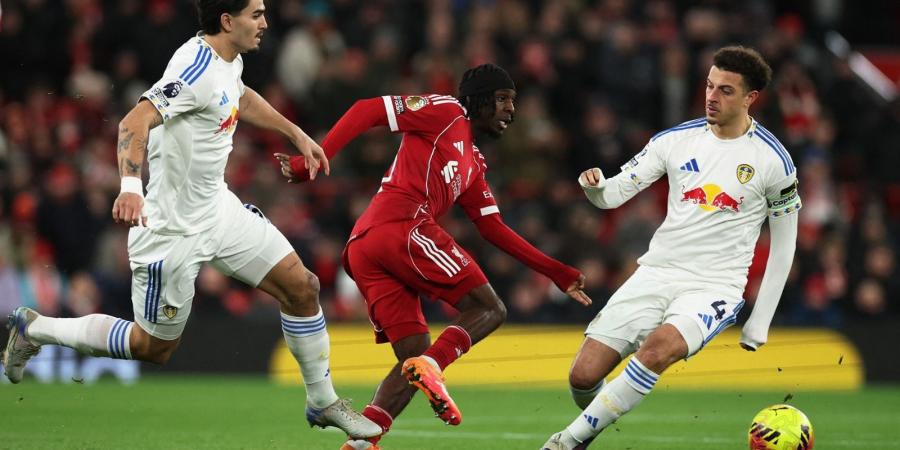 ليفربول ضد ليدز يونايتد.. الريدز يتعادل سلبيا في ليلة غياب محمد صلاح