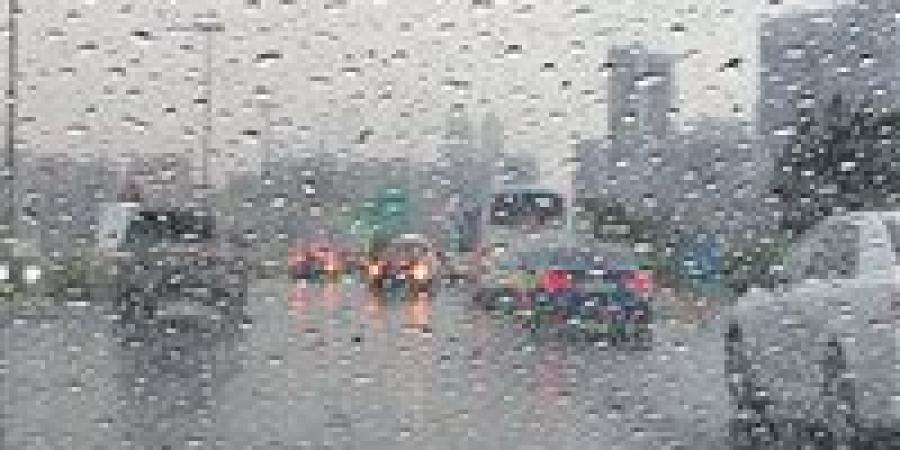 أمطار غزيرة ورعدية تضرب محافظة البحيرة