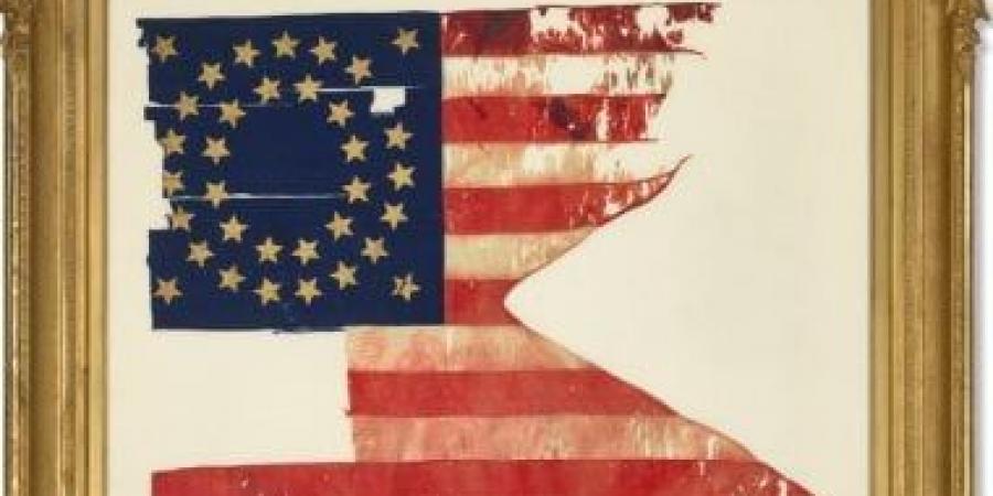 عرض راية الجنرال كاستر للبيع بـ4 ملايين دولار فى مزاد بنيويورك