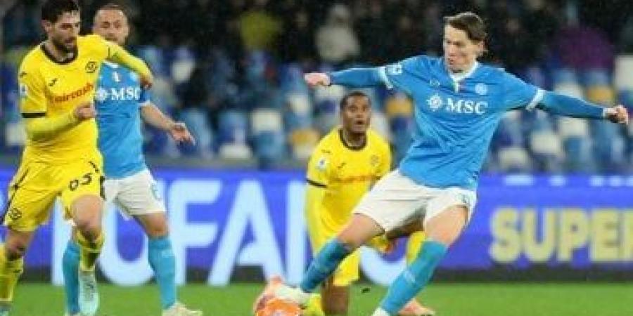نابولي يسقط في فخ التعادل أمام هيلاس فيرونا في الدوري الإيطالي