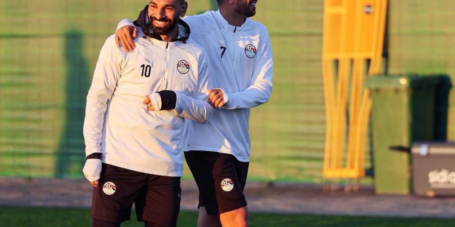 منتخب مصر يتدرب بملعب تغازوت استعدادا لمواجهة كوت ديفوار.. صور