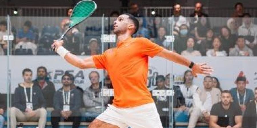 6 مصريين يشاركون في بطولة موتور سيتي المفتوحة للاسكواش