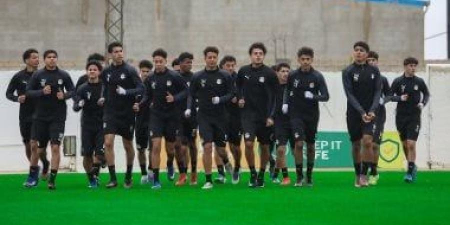 منتخب الناشئين مواليد 2009 يختتم استعداداته لمواجهة ليبيا تحت الأمطار