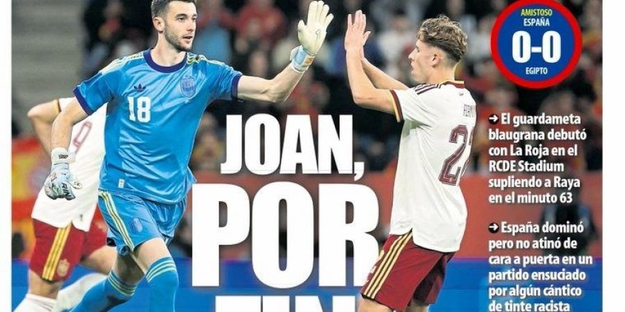 عار.. صحف إسبانيا تنتقد سلوك الجماهير بعد أحداث مباراة مصر.. صور