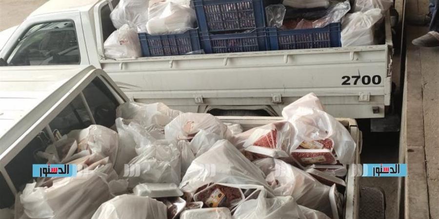 الزراعة: ضبط 156 طن لحوم ودواجن وأسماك مخالفة خلال حملات مارس