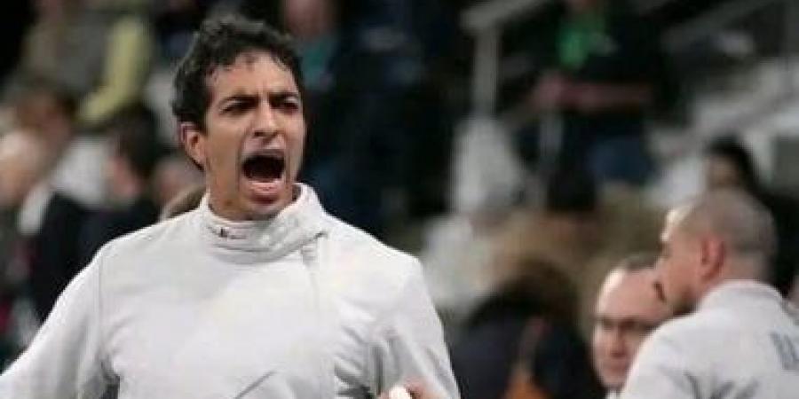 أحمد هشام  يضمن ميدالية لمصر  ببطولة العالم للناشئين للسلاح