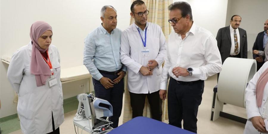 وزير الصحة يتفقد مستشفى بولاق الدكرور بنسبة تنفيذ 100% ومشروع بولاق أبو العلا