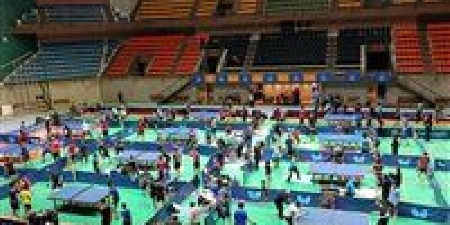 انطلاق بطولة الجمهورية لتنس الطاولة بنادي اتحاد الشرطة