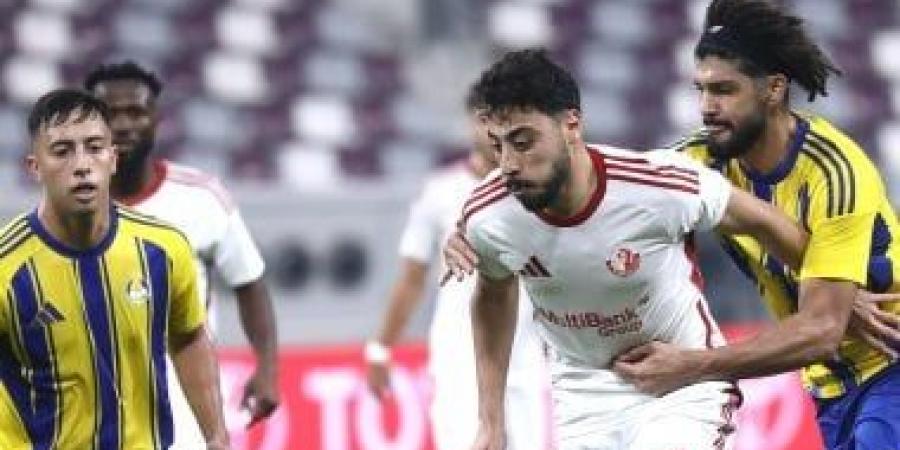 أكرم توفيق خارج قائمة مباراة الشمال ضد أم صلال فى الدوري القطري