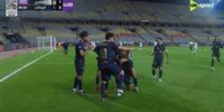 المصري ضد الزمالك.. حسام عبد المجيد يسجل الهدف الرابع لـ الزمالك في مرمى المصري البورسعيدي بالدوري المصري الممتاز