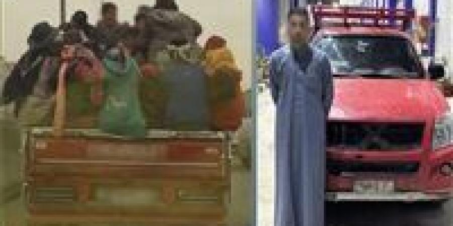 صندوق الموت.. ضبط سائق “ربع نقل” عرض حياة عاملات للخطر بالشرقية