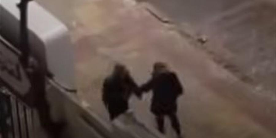 حب تحت المطر.. زوجين مصريين يتصدران الترند (فيديو)