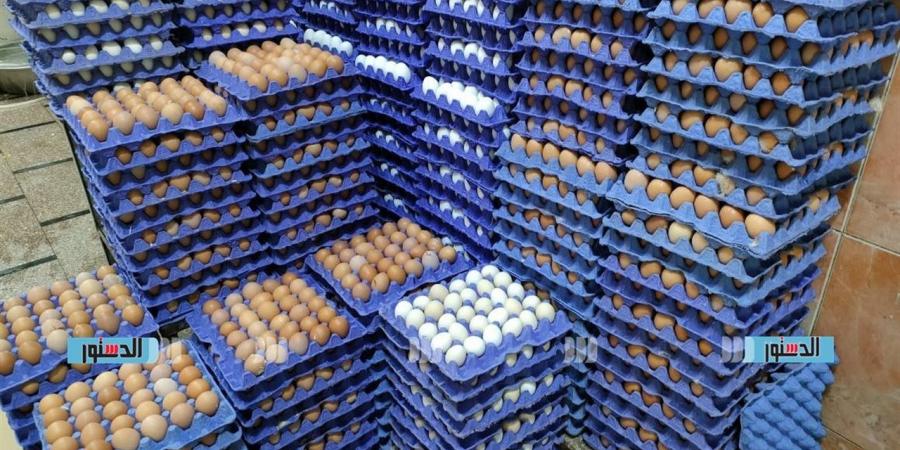 أسعار البيض اليوم الثلاثاء 7 أبريل 2026 في الأسواق قبل شم النسيم