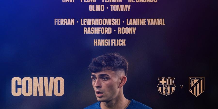 يامال وليفا على رأس قائمة برشلونة لمواجهة أتلتيكو فى القمة الأوروبية