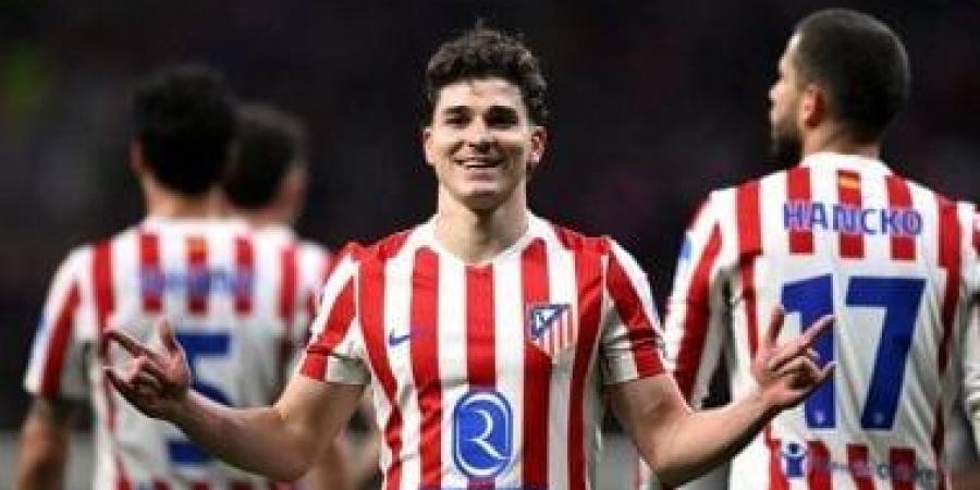 جوليان ألفاريز خامس الهدافين التاريخيين للأرجنتين فى دورى أبطال أوروبا