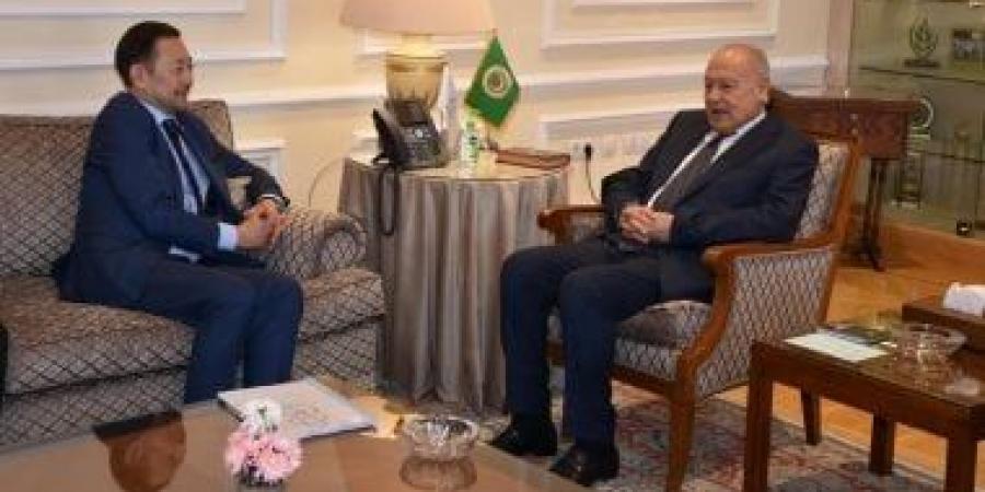 أبو الغيط يستقبل أمين عام مؤتمر التفاعل وإجراءات بناء الثقة فى آسيا