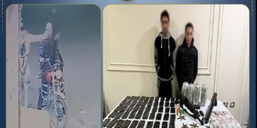 ضبط شخصين ضربا مالك محل وهدداه بسلاح ناري في دمياط