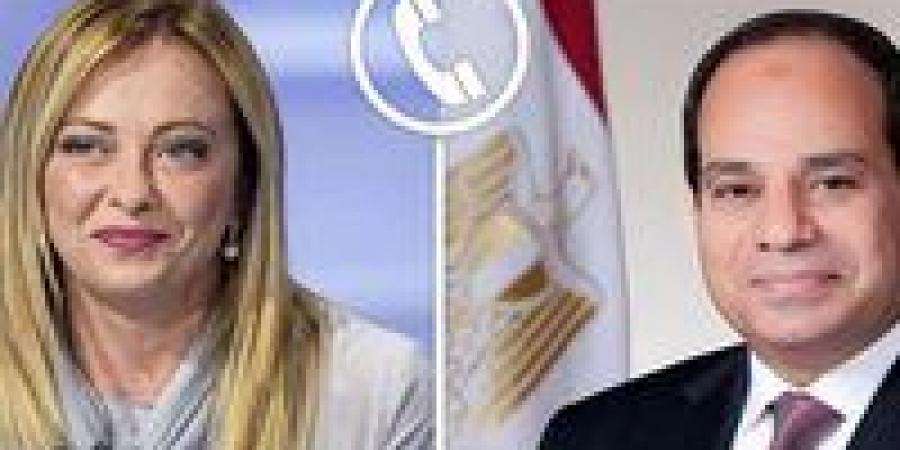 السيسي لـ ميلوني: مصر لن تقبل بالمساس بمقدرات الشعوب العربية أو انتهاك سيادة أراضيها