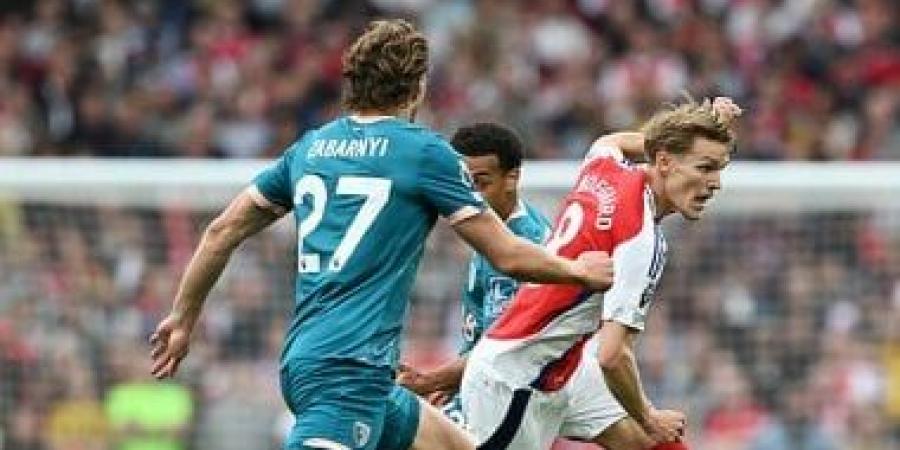 آرسنال ضد بورنموث.. التعادل 1 - 1 ينهى الشوط الأول.. فيديو