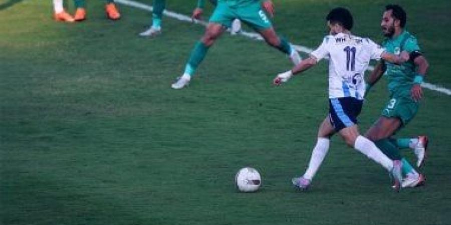 بيراميدز يتعادل مع المصرى 1 - 1 بالدوري وركلة جزاء ضائعة فى دراما +90