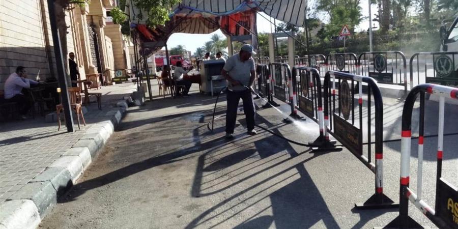 محافظ أسوان يوجه برفع درجة الاستعداد لاستقبال أعياد القيامة وشم النسيم