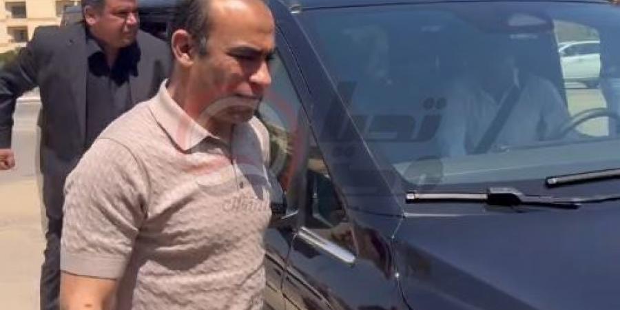 سيد عبد الحفيظ يصل مقر اتحاد الكرة مع وفد الأهلي لحضور جلسة استماع محادثة الفار.. صور