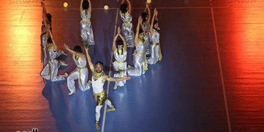 فقرات فرعونية واستعراضية فى حفل افتتاح بطولة أفريقيا للكرة الطائرة