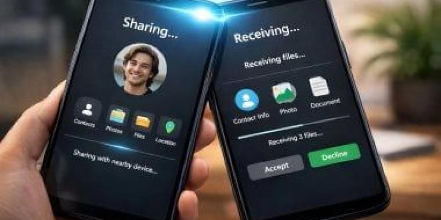 جوجل تطور ميزة Tap To Share لتمكين هواتف أندرويد من مشاركة الملفات فورًا