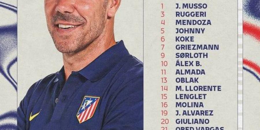 أتلتيكو مدريد ضد برشلونة.. أوبلاك يعود لقائمة الروخي بلانكوس بدورى الأبطال