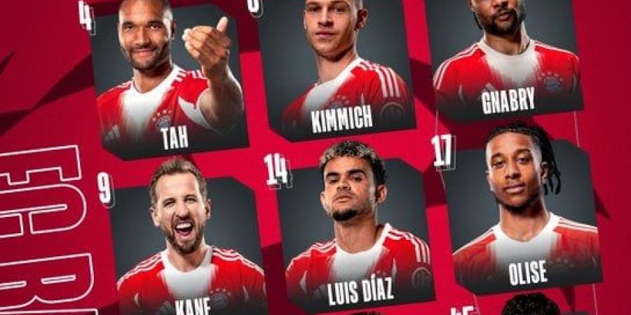 البايرن ضد الريال.. كين ودياز فى التشكيل الرسمى للبافارى بدوري الأبطال
