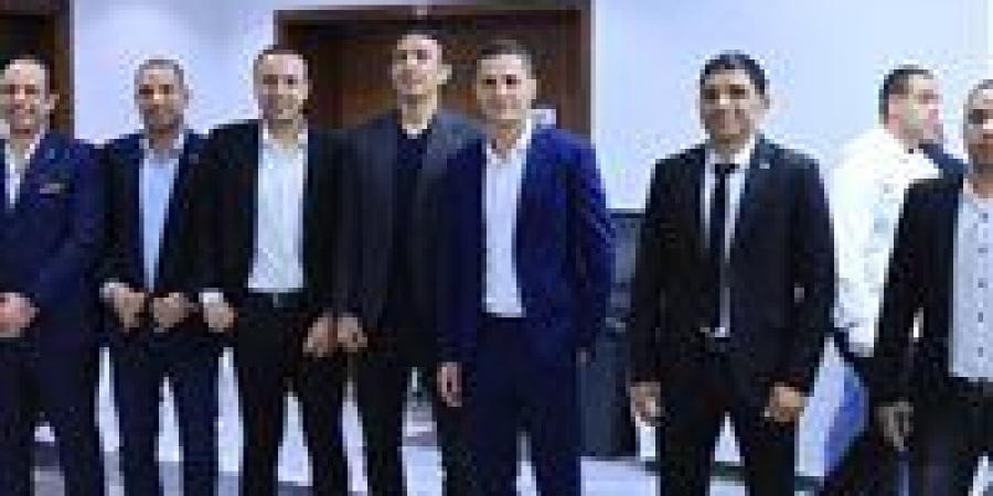 محمود وفا على راس الحاضرين.. حفل تكريم اتحاد الكرة للحكام المختارين للمشاركة في كأس العالم