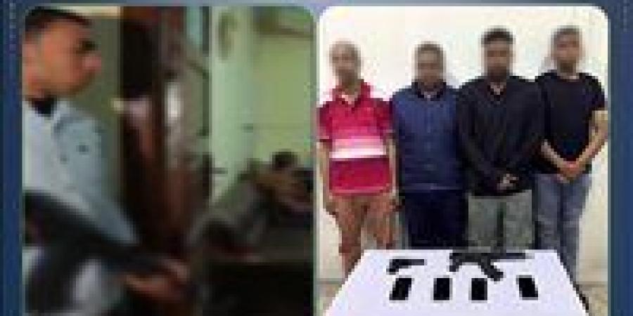 مشهد تمثيلي.. ضبط صناع محتوى جسدوا دور ضباط بسلاح ناري في الأقصر