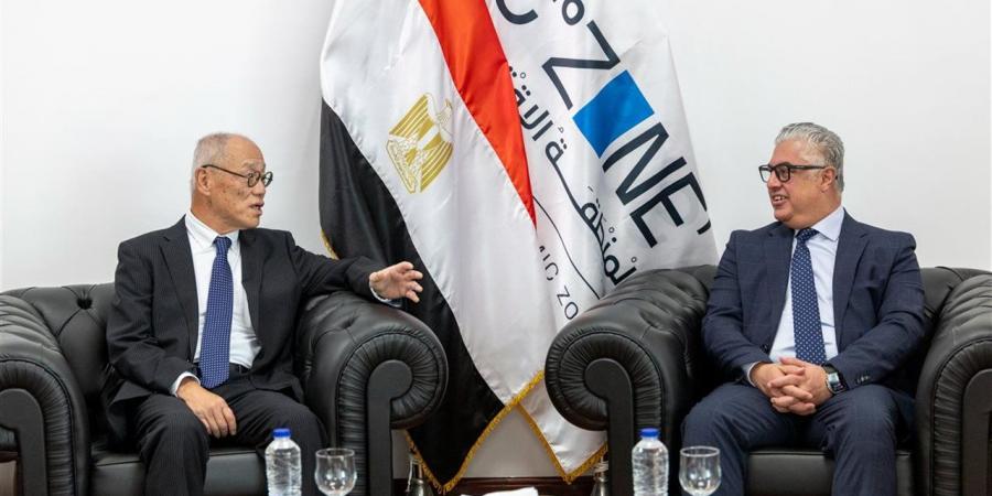 اقتصادية قناة السويس تبحث مع سفير اليابان تعزيز الاستثمارات الصناعية والتكنولوجية