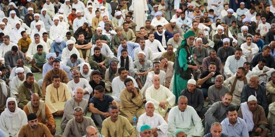 مولد أبو الحسن الشاذلي يجمع آلاف المريدين بحميثرة