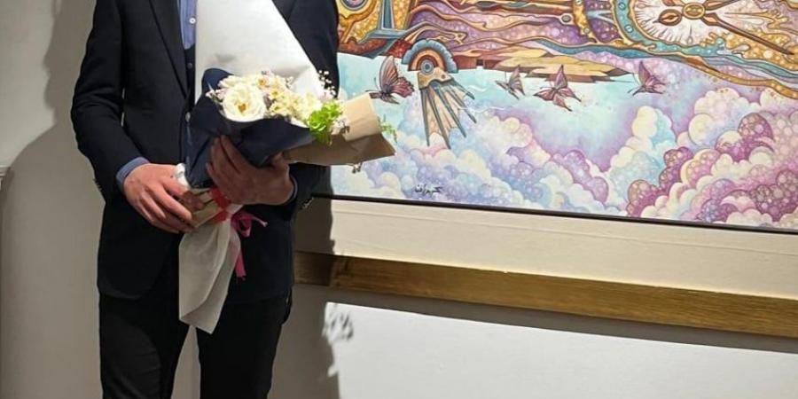 كريم رأفت من معرضه إرث لا ينتهي: يعيد النظر في علاقتنا بإرثنا الحضاري