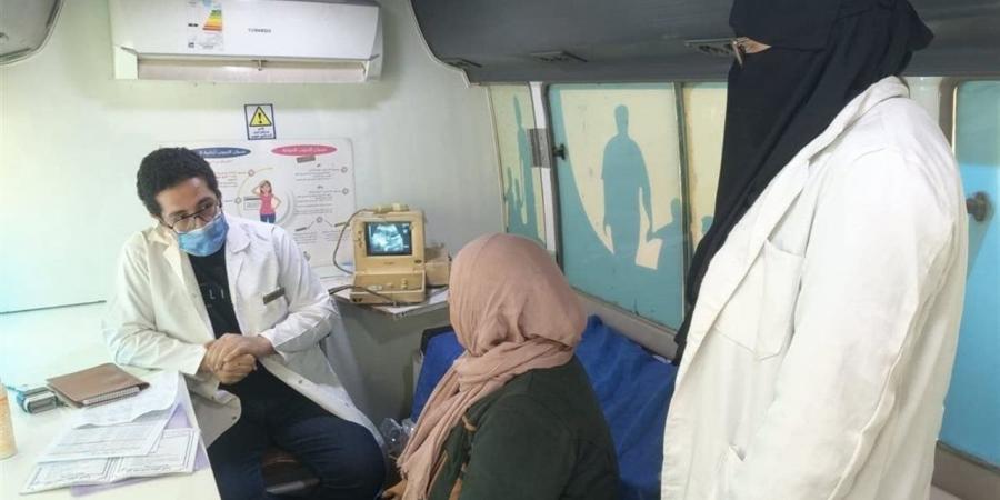 تقديم 1215 خدمة طبية مجانية لـ682 مواطناً بقرية البربا بأبو قرقاص