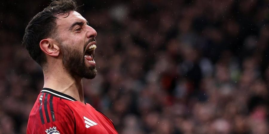 برونو يعادل صلاح ويدخل تاريخ اليونايتد ويقترب من رقم قياسي في البريميرليج