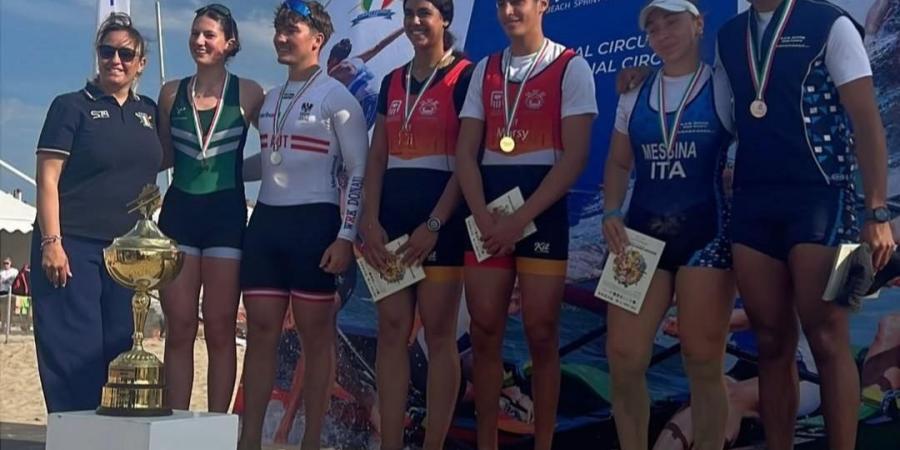 مصر تحصد 3 ميداليات في بطولة ليدو فيليبي الدولية للتجديف الشاطئي