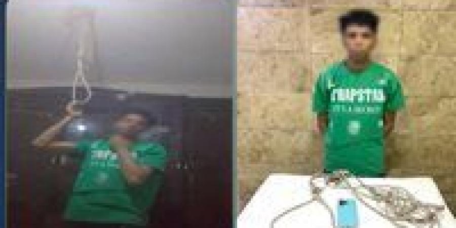 نشر فيديو بيعلم المتابعين طريقة الانتحار.. ضبط عامل في الغربية