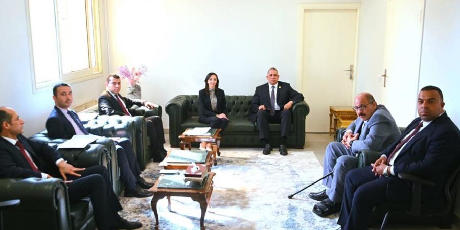 محافظ البحيرة تستقبل نقيب المحامين