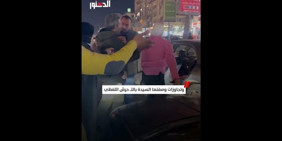 سيدة تتعرض للسب والضرب وتحرر محضرًا رسميًا (فيديو)