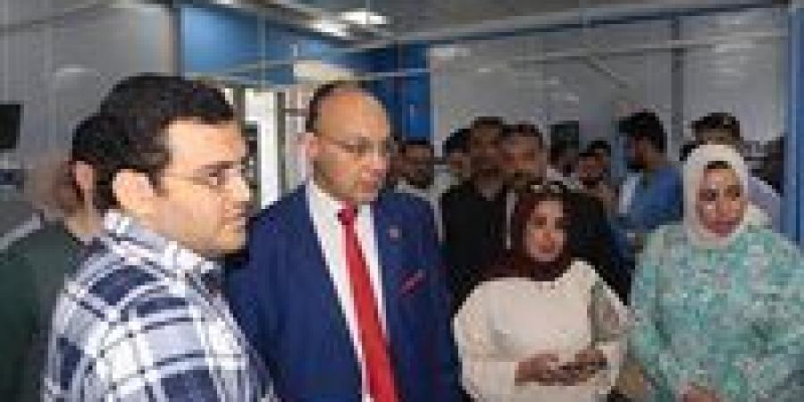 حالات إغماء بين طلاب كلية طب أسنان المنوفية بسبب تسرب غاز ثاني أكسيد الكربون من طفاية حريق